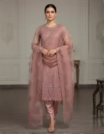 MAUVE ORGANZA