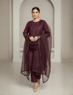 ZN SIGNATURE – DEEP PLUM VISCOSE