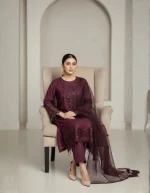ZN SIGNATURE – DEEP PLUM VISCOSE - Image 3