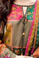 Zarmina Olive 3Piece - Image 5