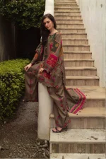 Zarmina Olive 3Piece - Image 3