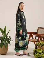 Izle Black – Digital Printed Coord Set - Image 4